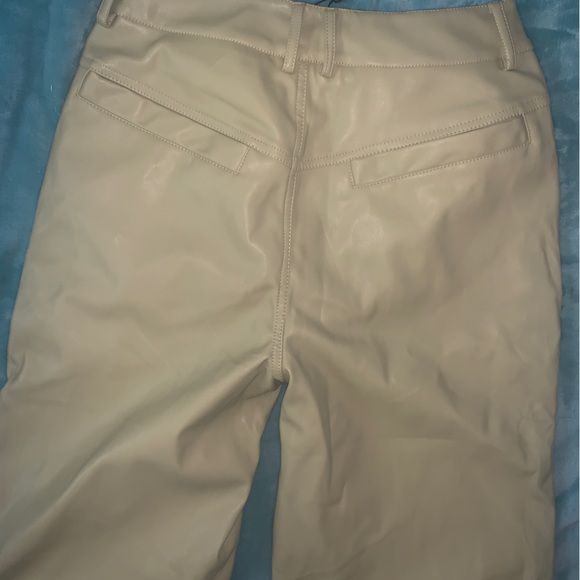 Faux Leather wide -leg Trouser - Picture 6 of 7